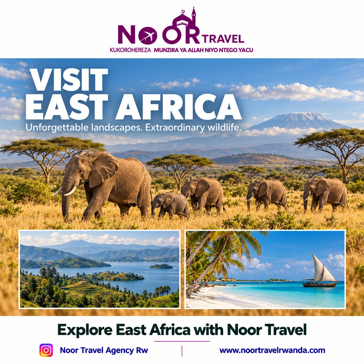 Explore East Africa with NOOR Travel