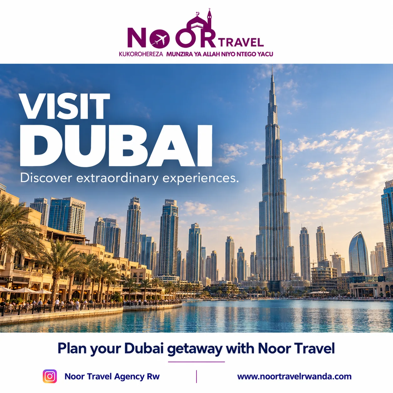 Visit Dubai with NOOR Travel